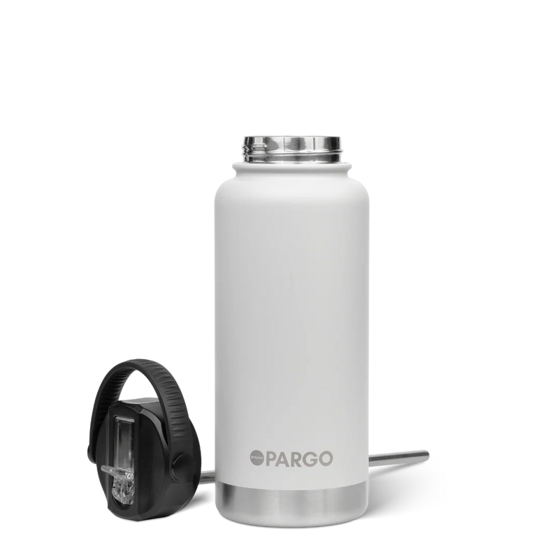 950ml Insulated Sports Bottle w/ Straw Lid - Bone White