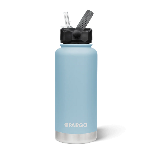 950ml Insulated Sports Bottle w/ Straw Lid - Bay Blue