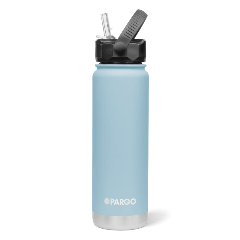 750ml Insulated Sports Bottle w/ Straw Lid - Bay Blue