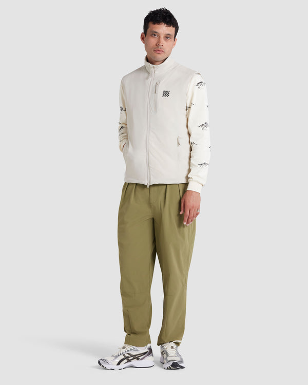 Insulated Course Gilet - Ivory