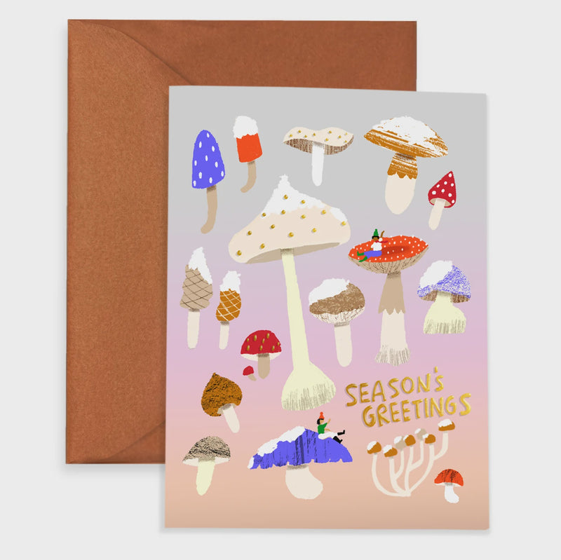 Greeting Card - Shroomy Winter