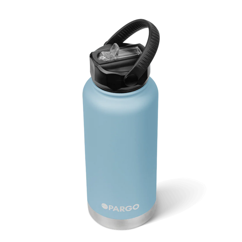 950ml Insulated Sports Bottle w/ Straw Lid - Bay Blue