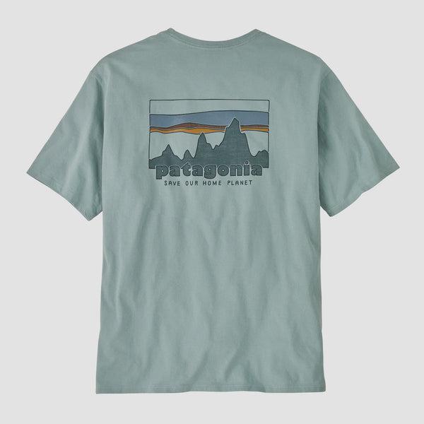 M's '73 Skyline Organic T- Shirt - Thermal Blue