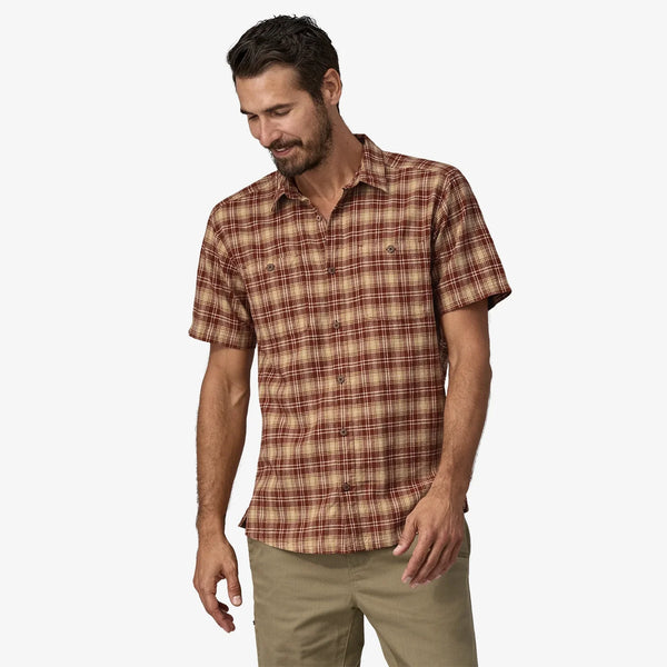 M's Back Step Shirt - Beyond Horizons: Mangrove Red