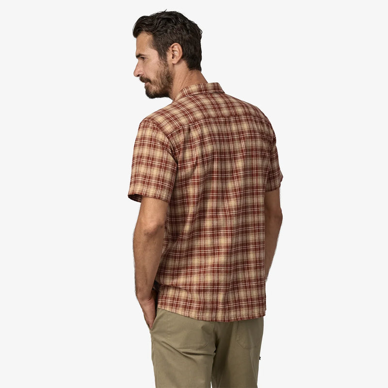 M's Back Step Shirt - Beyond Horizons: Mangrove Red