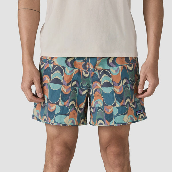 M's Baggies Shorts - Swallowtail Geo Still Blue