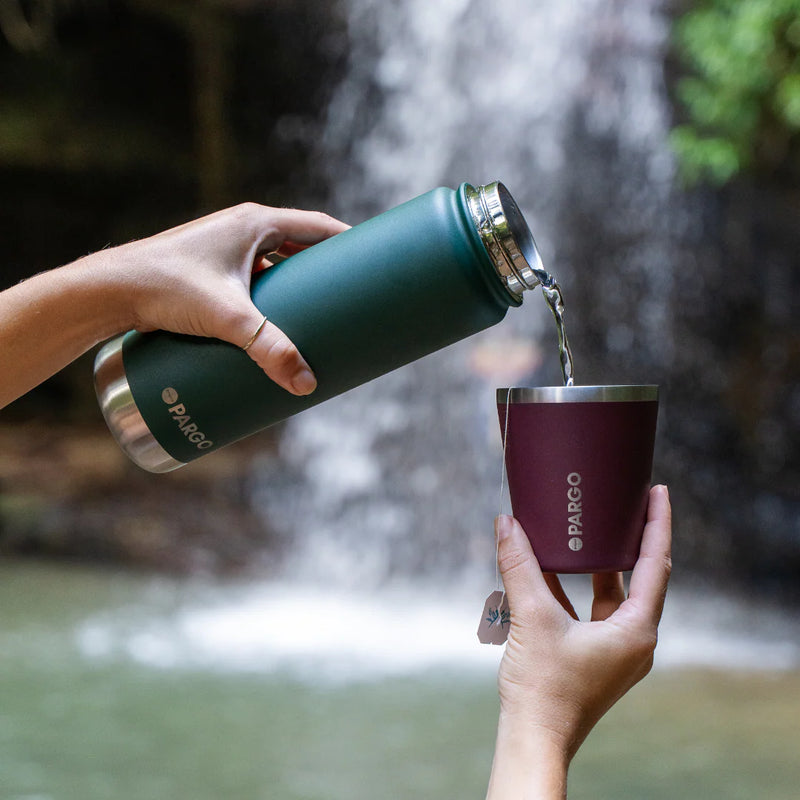 750ml Insulated Sports Bottle w/ Straw Cap - Forest Green