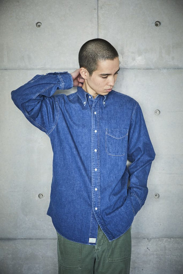 Button Down Shirt - Denim Used