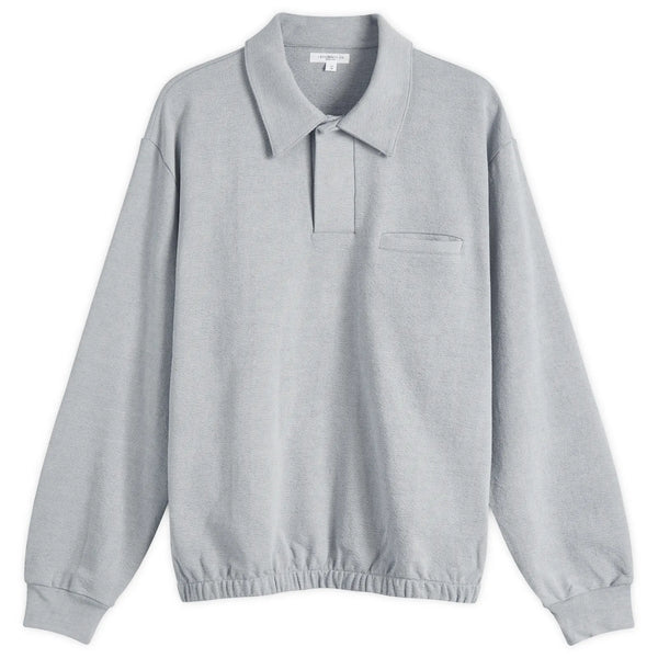 Textured Richmond Polo - Pigment Chalk