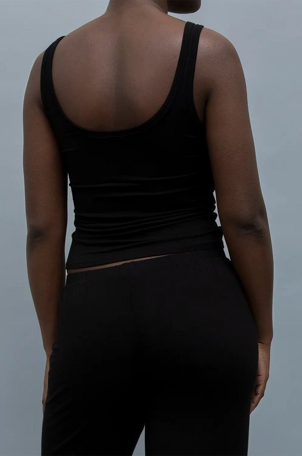 Recline Tank - Black