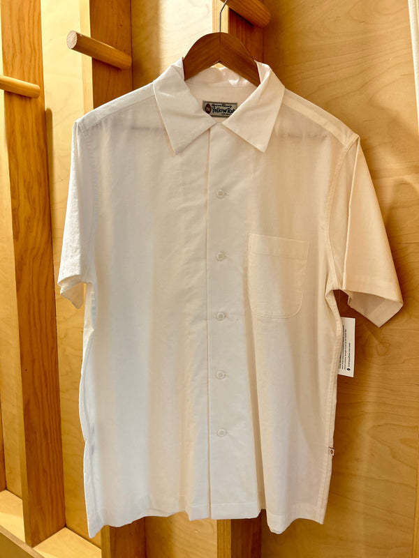 Open Collar Shirt - White