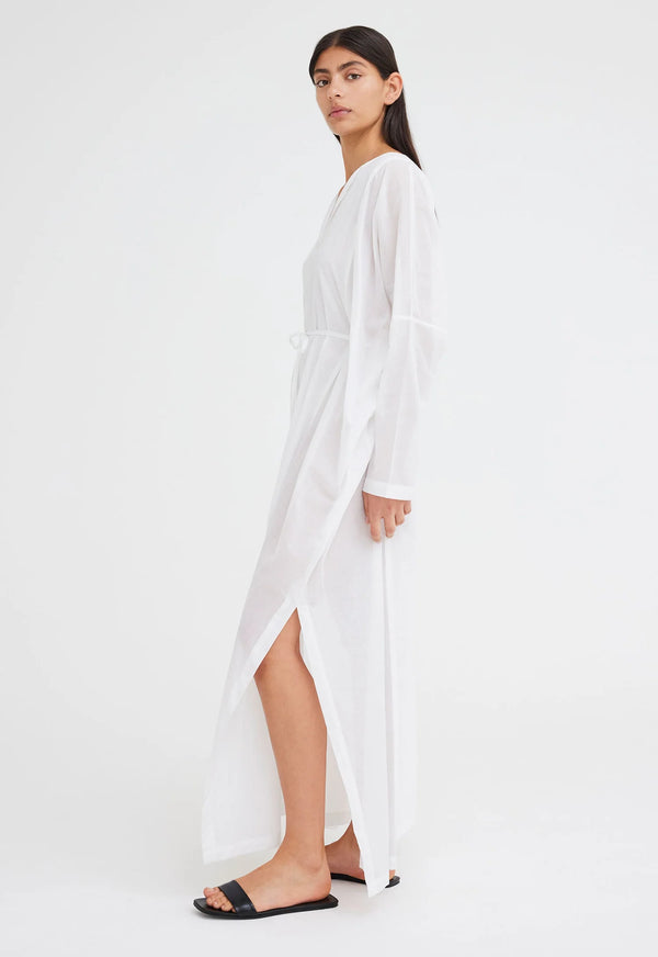 Arc Dress - White Cotton