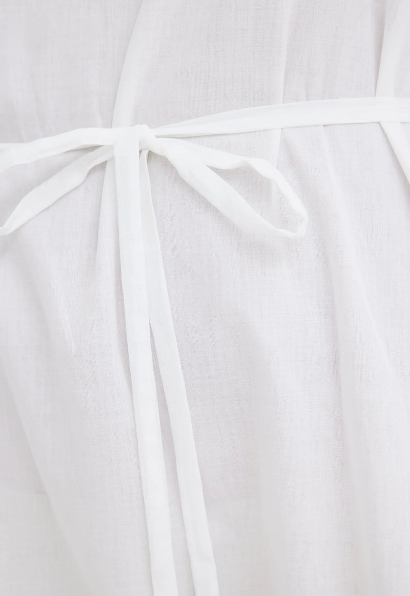 Arc Dress - White Cotton