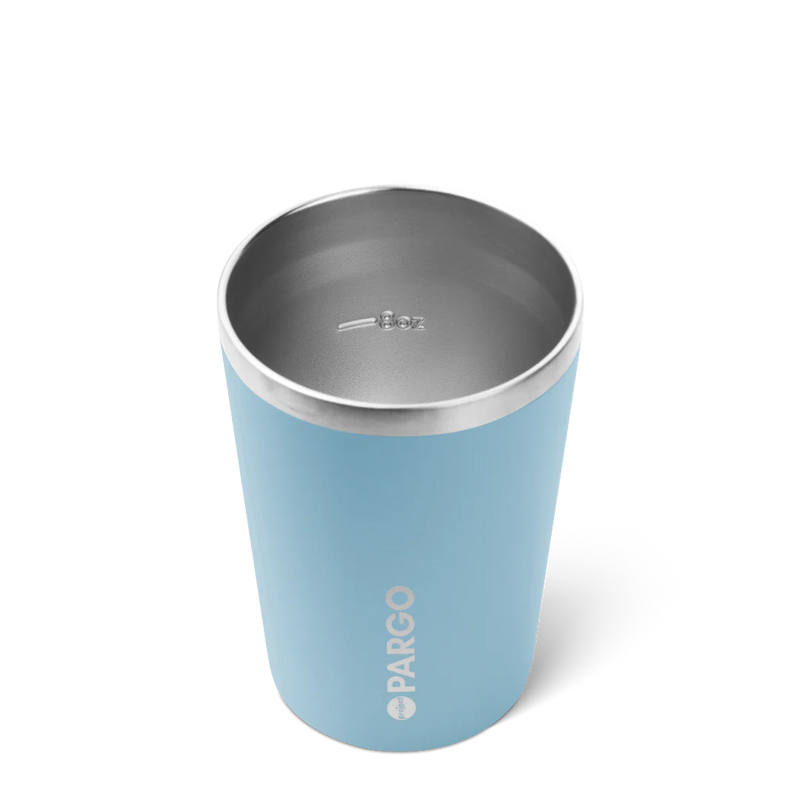 12oz Insulated Coffee Cup - Bay Blue