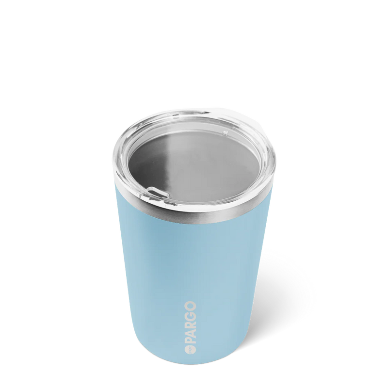 12oz Insulated Coffee Cup - Bay Blue