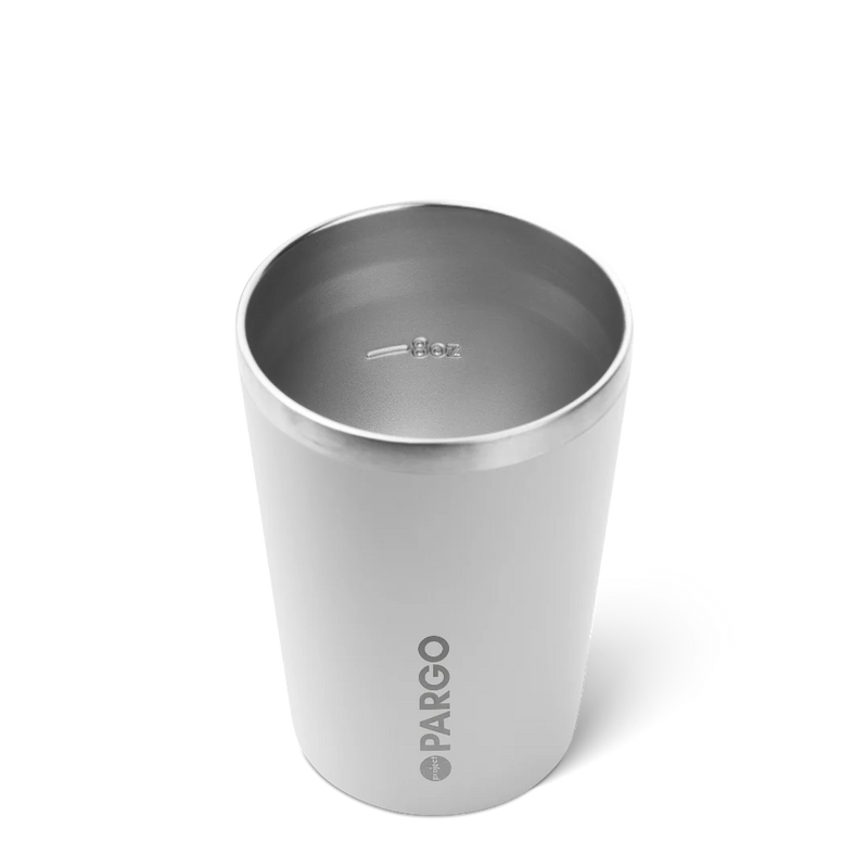 12oz Insulated Coffee Cup - Bone White