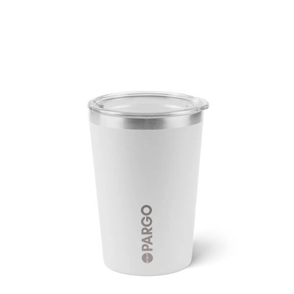 12oz Insulated Coffee Cup - Bone White
