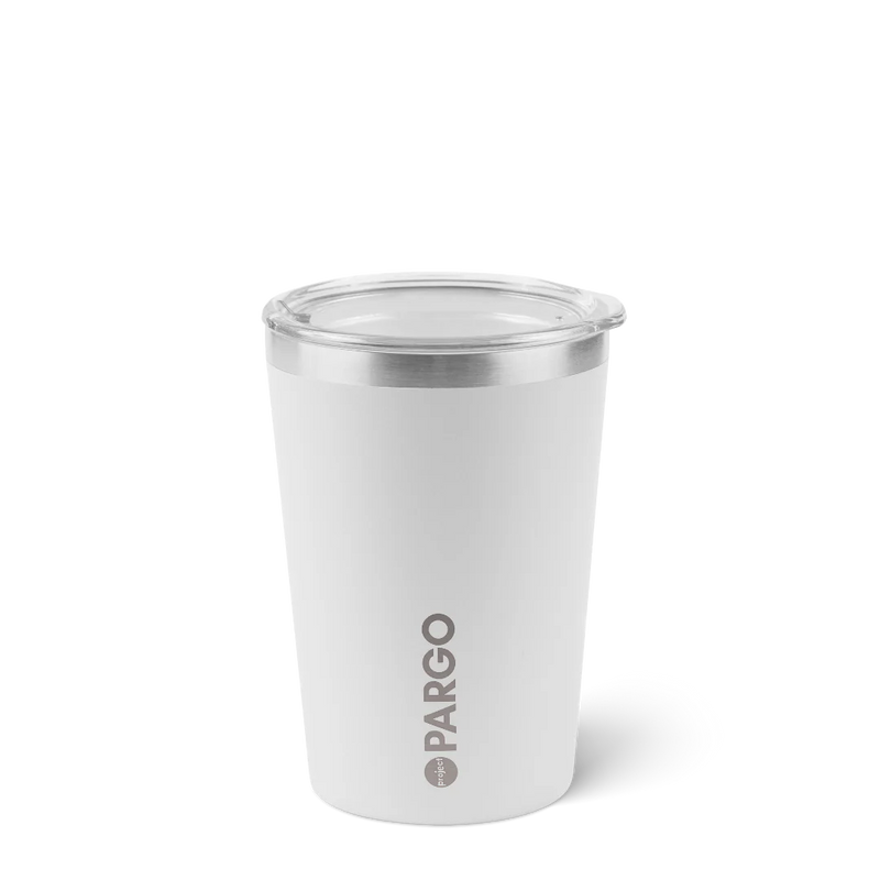 12oz Insulated Coffee Cup - Bone White
