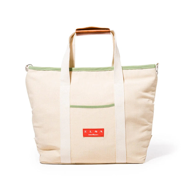 COOLER TOTE BAG - ELSA CREAM