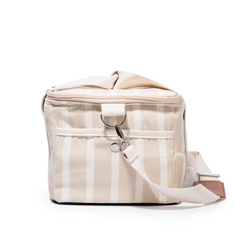 Premium Cooler Bag  Monaco Natural Stripe