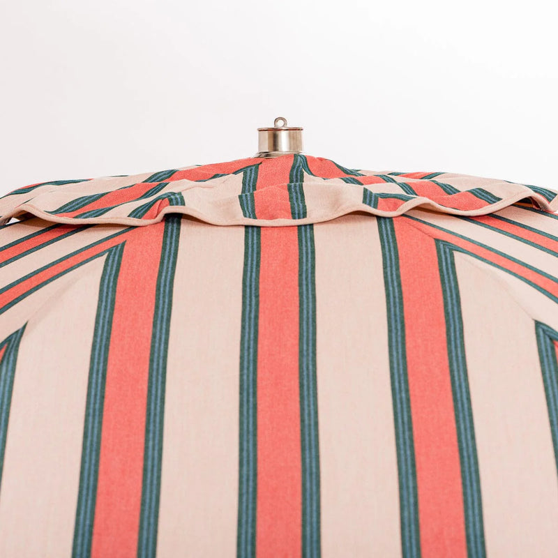 The Club Umbrella - Bistro Dusty Pink Stripe