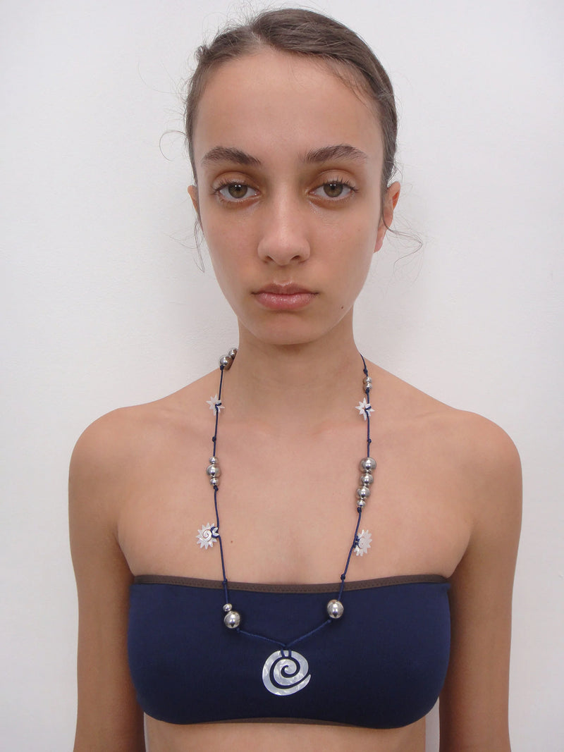 Bola Necklace - Blue