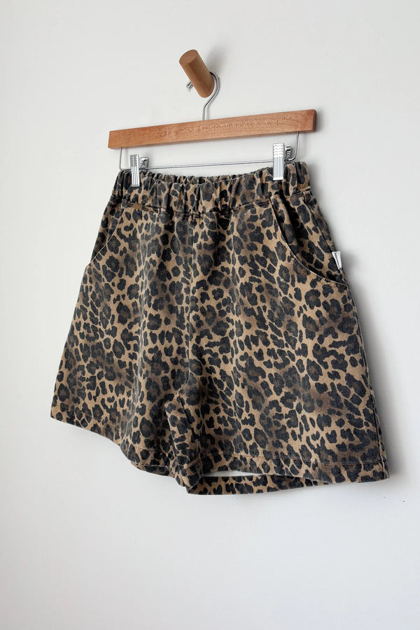 City Shorts - Leopard