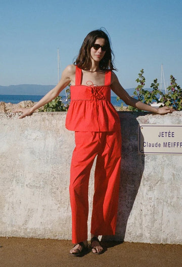 Dania Pant - Red