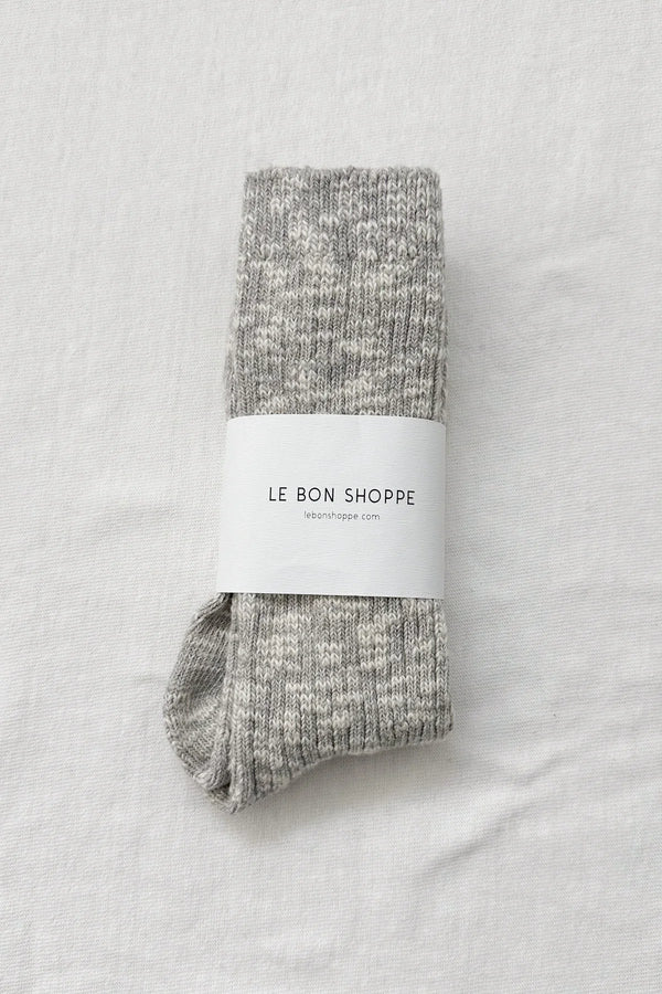 Cottage Socks - Heather Grey