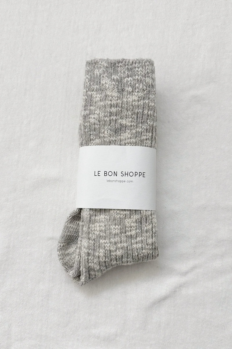 Cottage Socks - Heather Grey