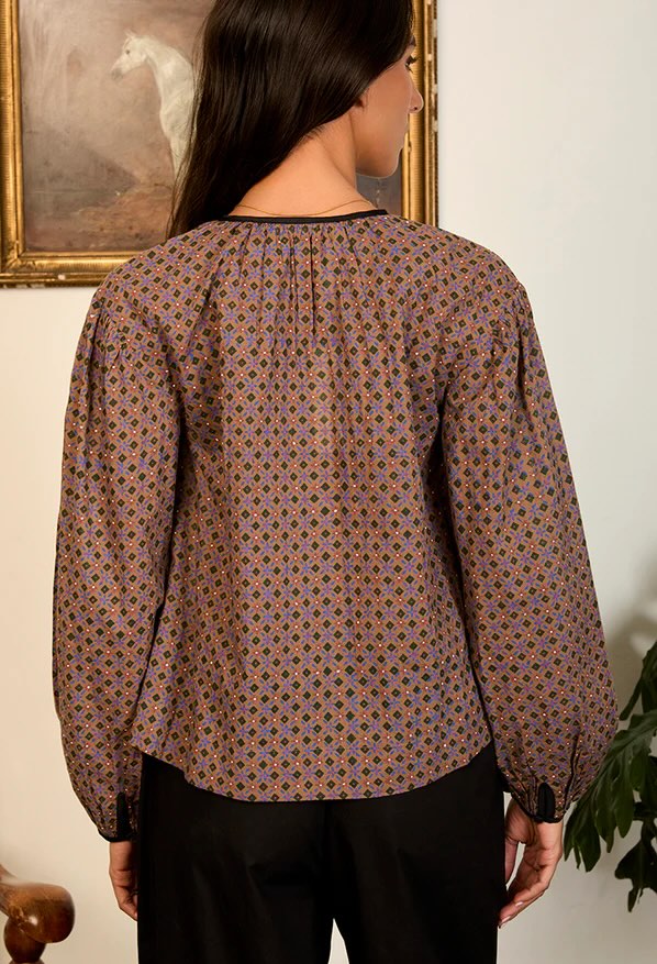 Myra Top - Stained Glass