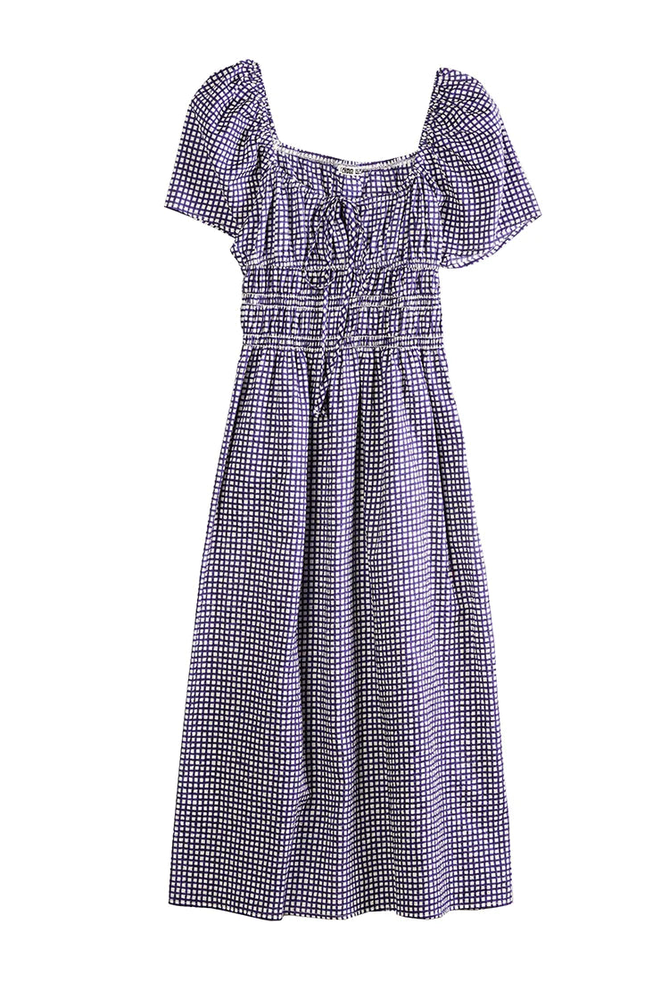 Fiorella Dress - Check