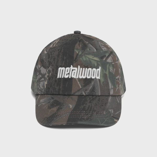 Metal Logo 5 Panel Hat - Camo