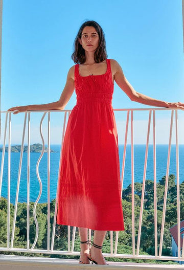 Iris Dress - Red