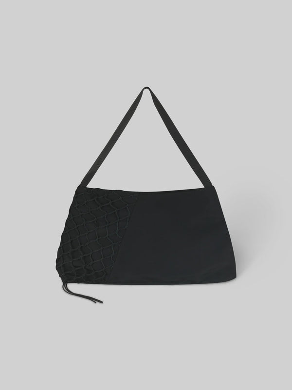 Net Contrast Bag - Black