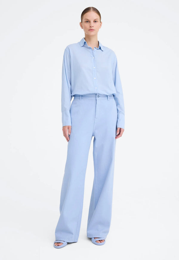 Derby Pant - Pale Blue Denim