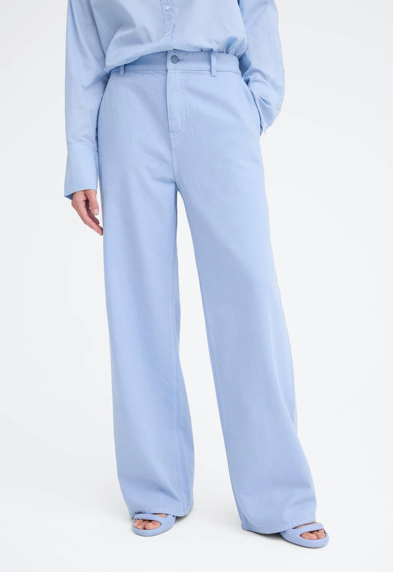 Derby Pant - Pale Blue Denim