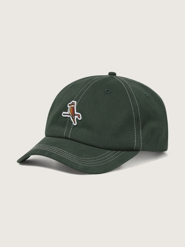 Kooka 6 Panel Cap - Pine Green