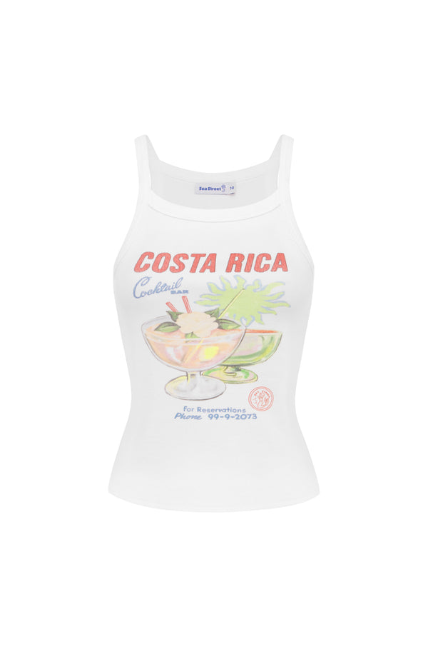 Costa Rica Tank - White