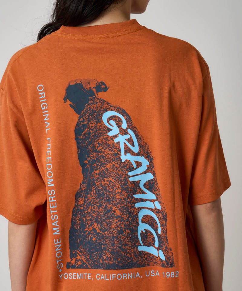 Stone Masters Tee - Burnt Orange