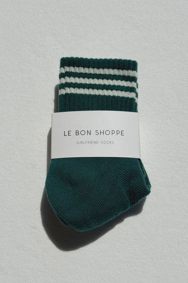 Girlfriend Socks - Hunter Green