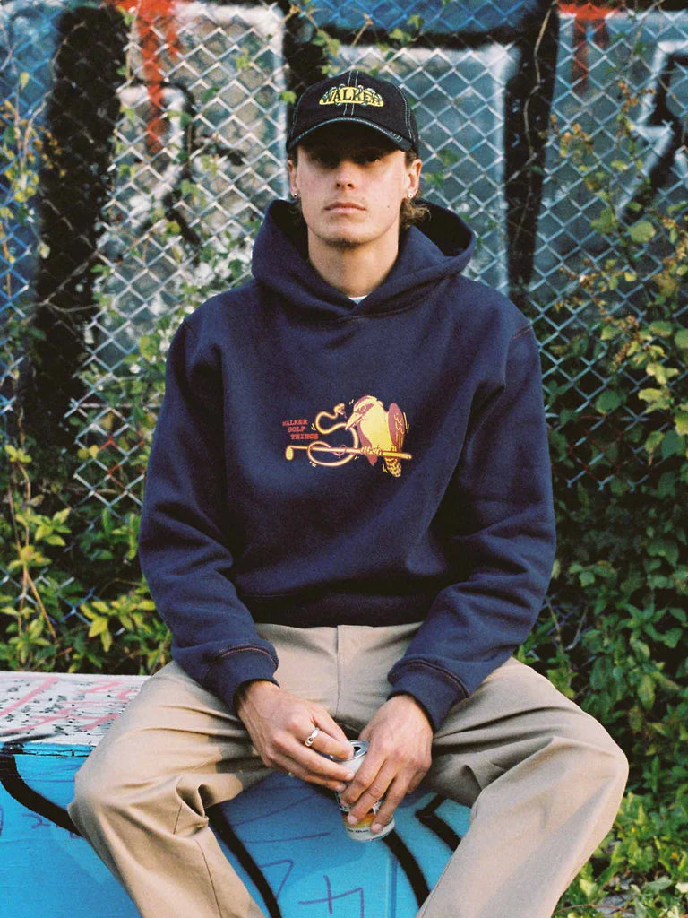 Carrier 6 Panel Cap - Black
