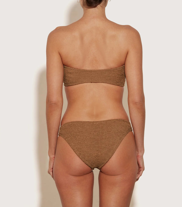 Gloria Bikini - Metallic Bronze