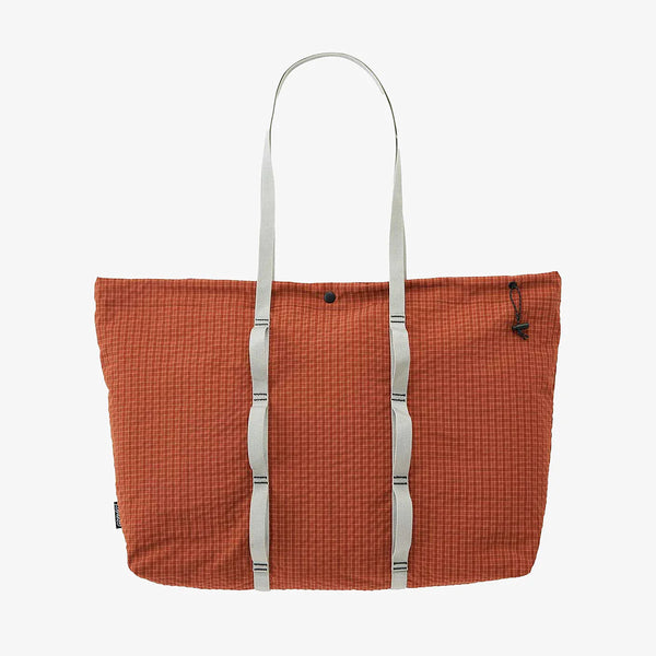 Plaid Climbing Tote - Brick