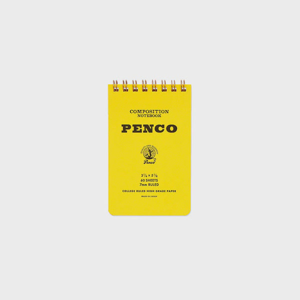 Coil Notebook - Yellow (Small)