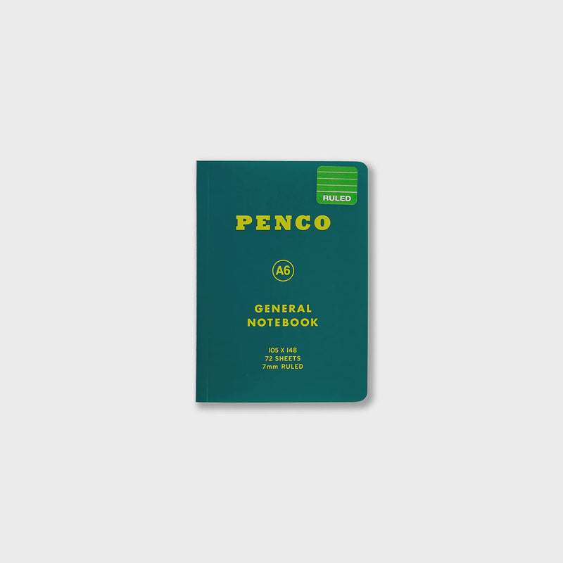 General Notebook A6 (Ruled) - Green