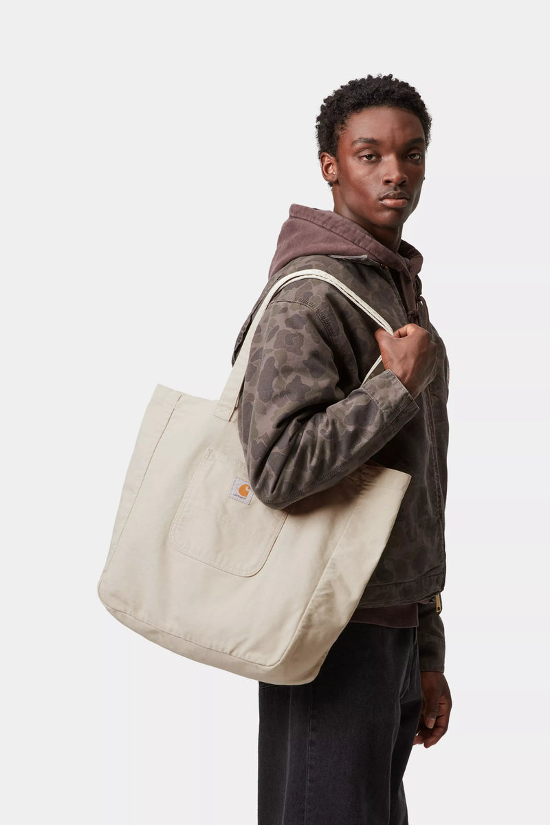 Bayfield Tote - Fleur De Sel Stone Canvas