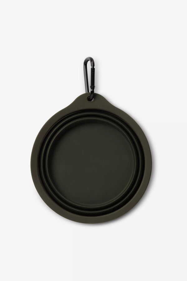 Wild Dog Foldable Bowl - Olive/Wax