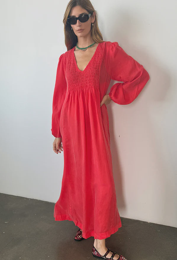 Mira Cherry Caftan