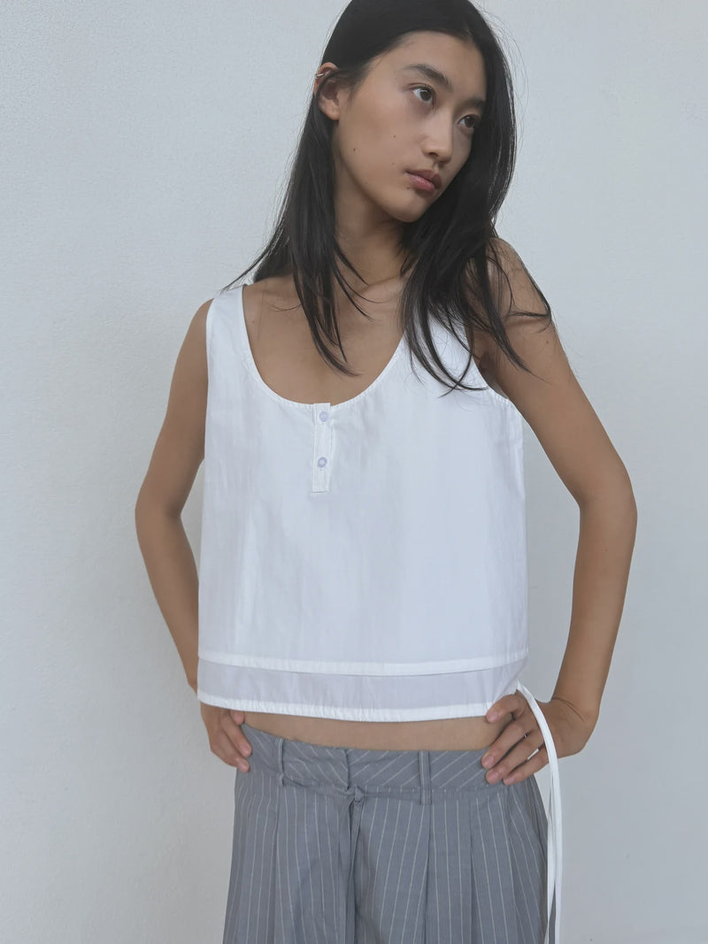 Layered Top -  White